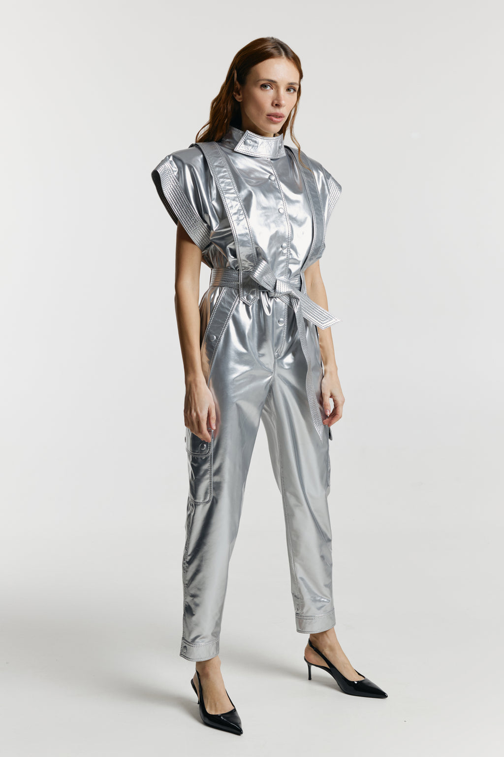 Silver Jumpsuit “Karunas”