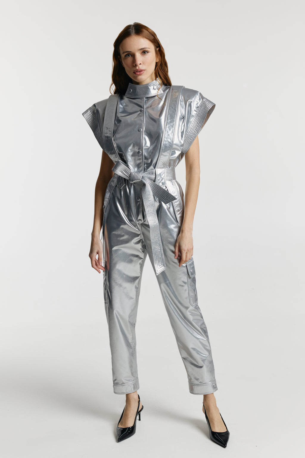 Silver Jumpsuit “Karunas”