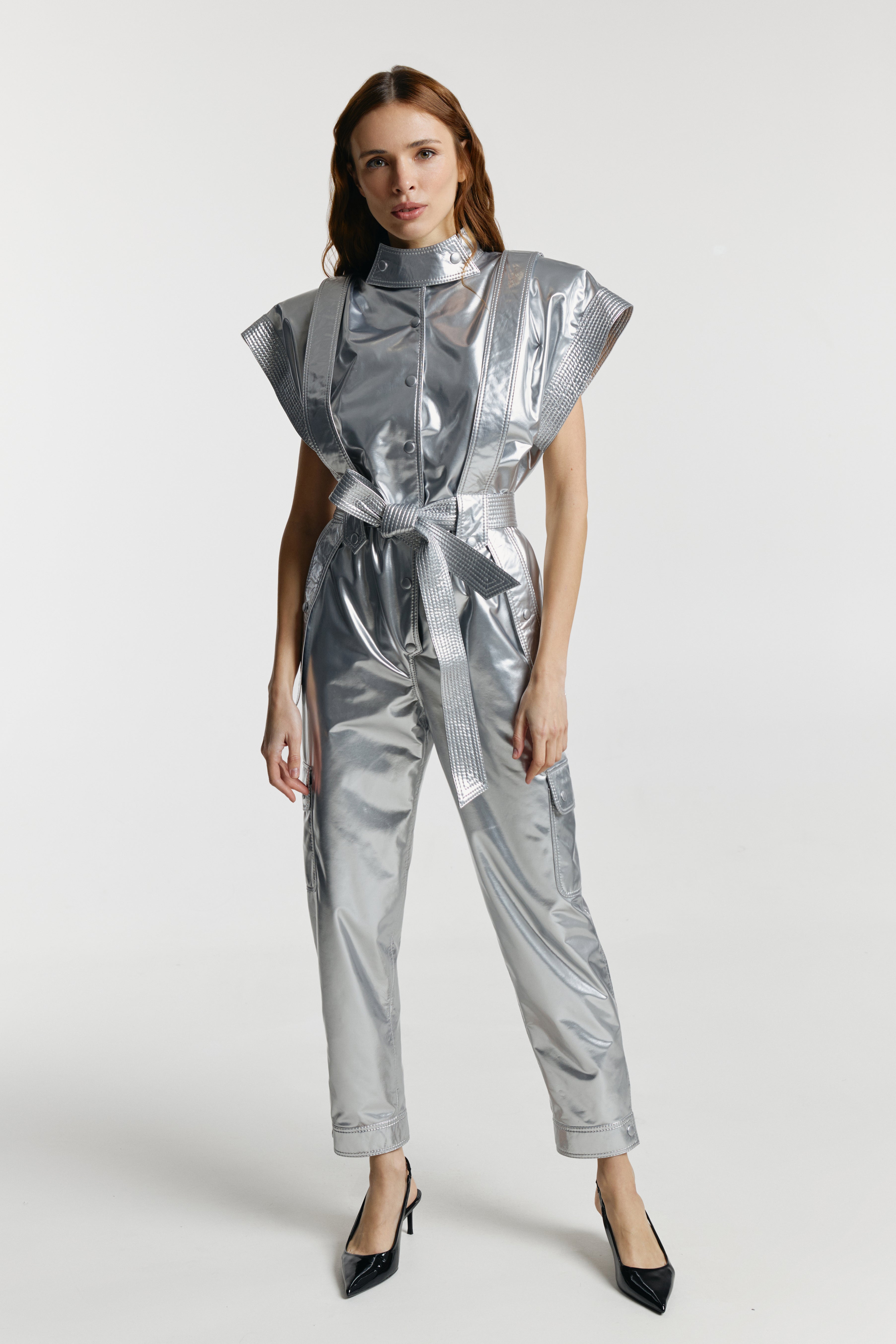 Silver Jumpsuit “Karunas”