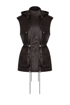 "Kulisa" eco-leather vest