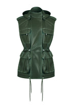 "Kulisa" eco-leather vest