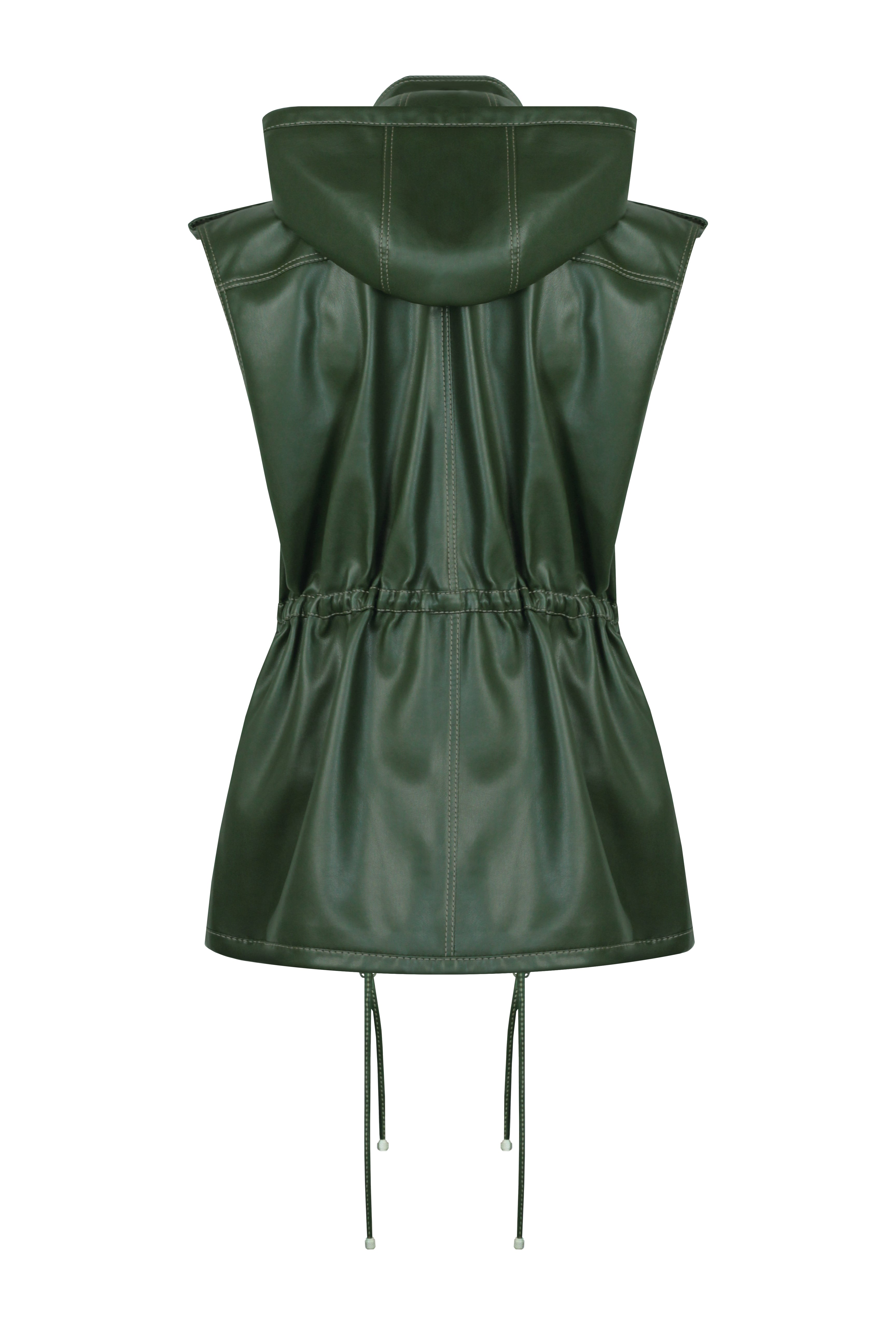 "Kulisa" eco-leather vest