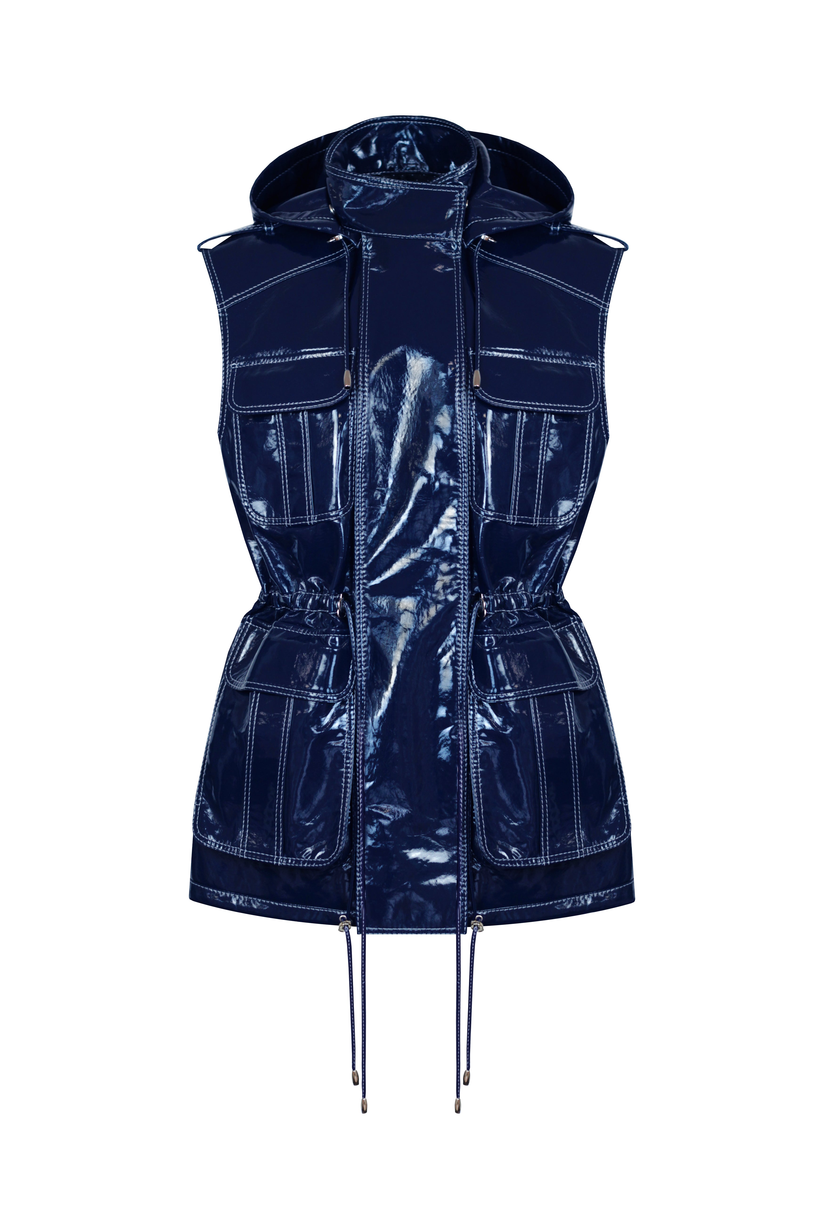 "Kulisa" eco-leather vest