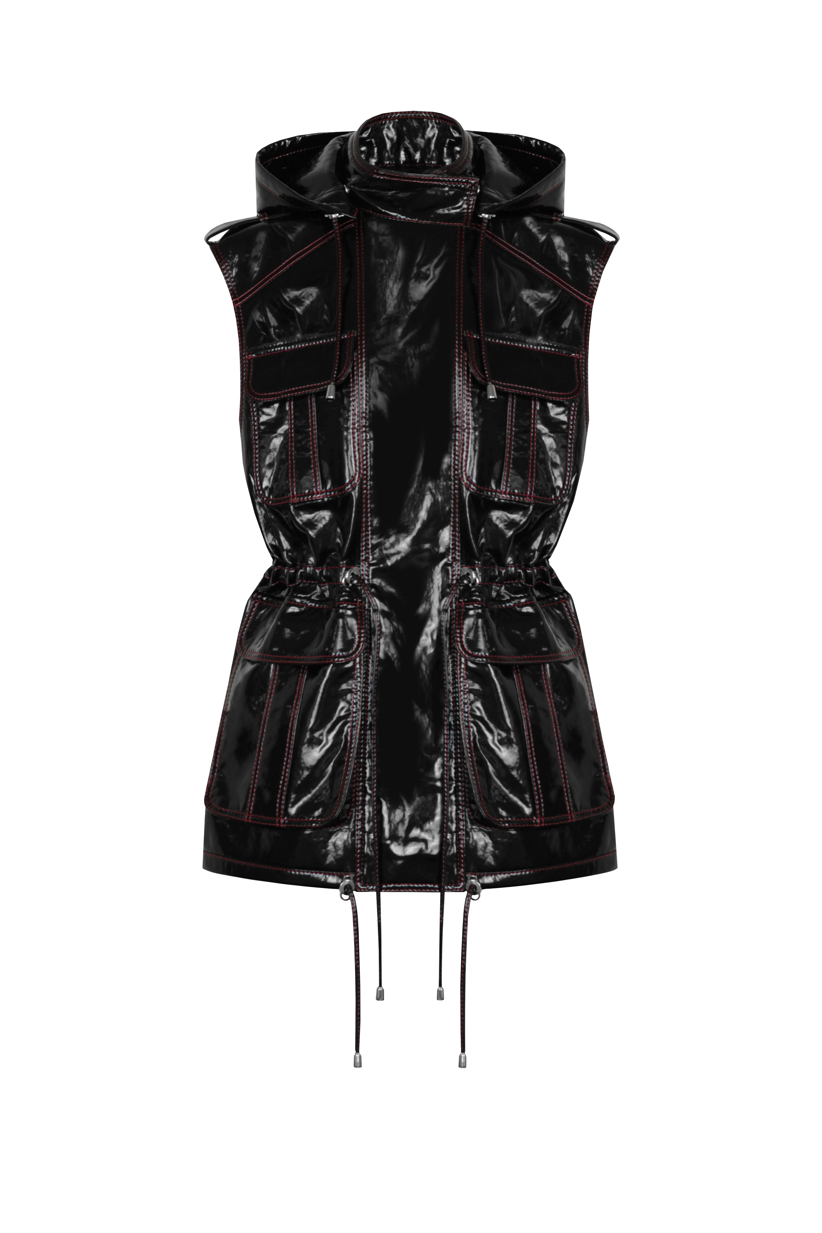 "Kulisa" eco-leather vest
