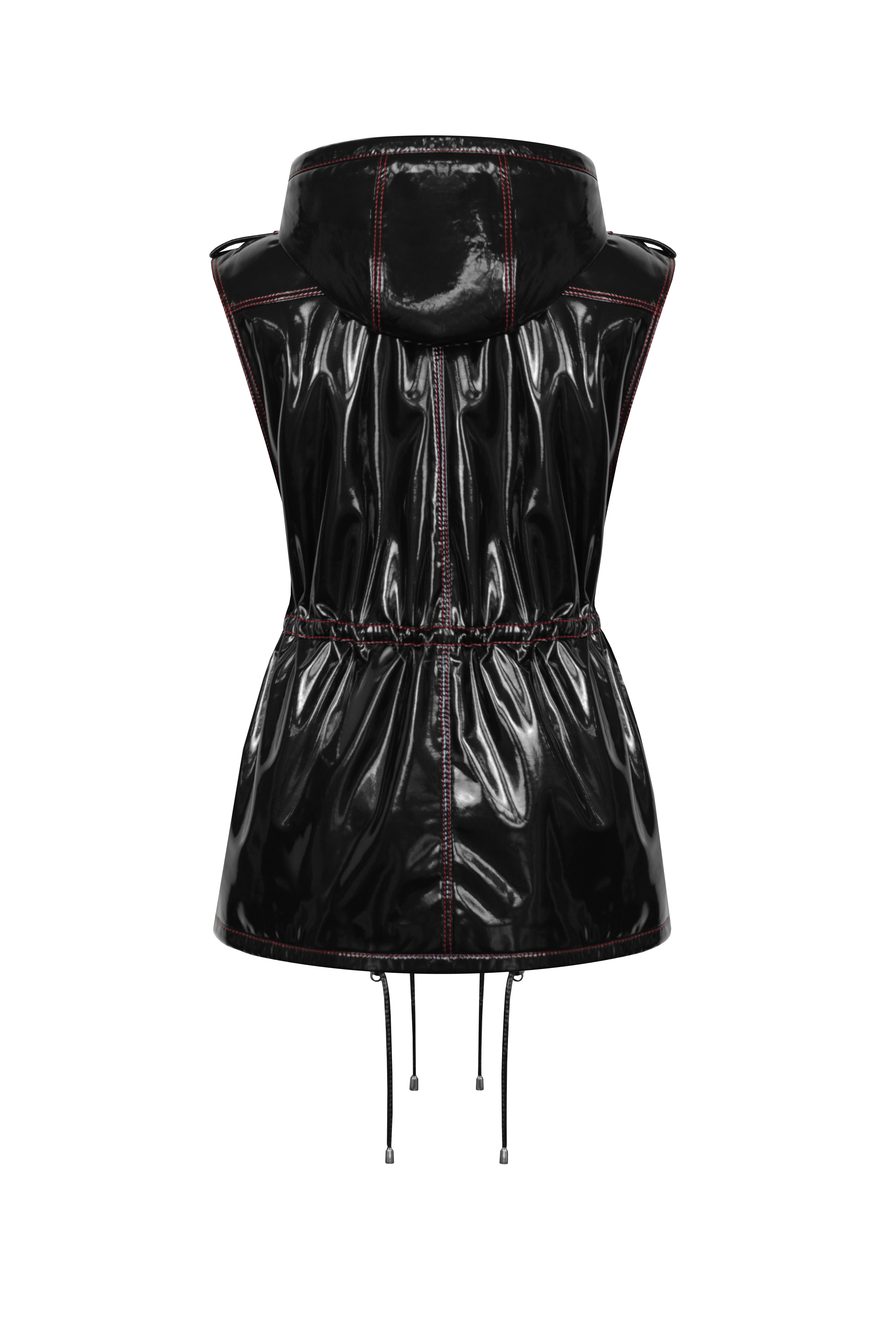 "Kulisa" eco-leather vest