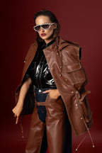 "Kulisa" eco-leather vest
